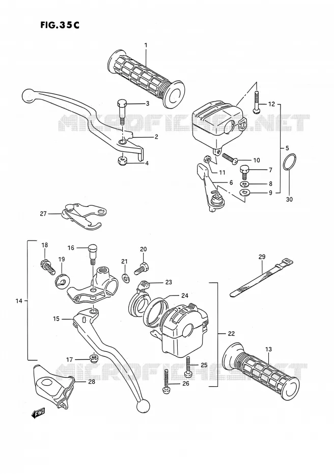 COMMODOS (MODEL S/T E02) Suzuki QUAD 250 OZARK 1996  LT-F250 T (E02,E24)