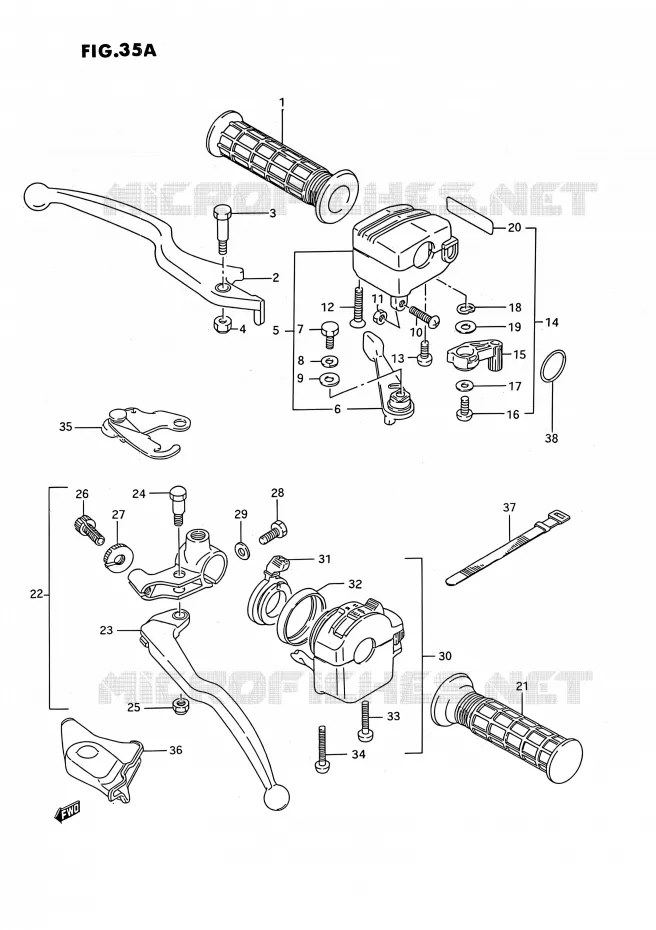 COMMODOS (MODELE S/T E24) Suzuki QUAD 250 OZARK 1996  LT-F250 T (E02,E24)