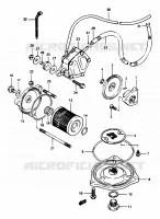 POMPE A HUILE   POMPE A ESSENCE pour Suzuki OZARK 250 1997