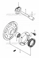 ROUE LIBRE DE DEMARREUR pour Suzuki OZARK 250 1997