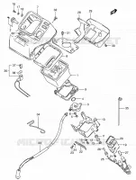 COMPTEUR pour Suzuki KINGQUAD 300 2000