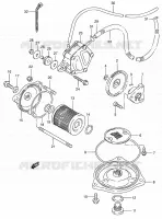 POMPE A HUILE   POMPE A ESSENCE pour Suzuki KINGQUAD 300 2000