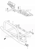REPOSE PIED pour Suzuki KINGQUAD 300 2000