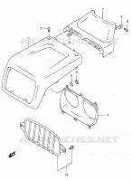 SUPPORT   CARENAGES DE PHARE pour Suzuki KINGQUAD 300 2000