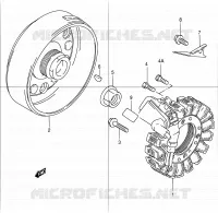ALLUMAGE ROTOR   STATOR pour Suzuki KINGQUAD 300 2000