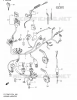 FAISCEAU ELECTRIQUE (MODELE X/Y) pour Suzuki KINGQUAD 300 2000