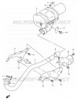 SILENCIEUX pour Suzuki KINGQUAD 300 2000