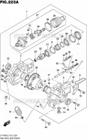 CARDAN   COUPLE CONIQUE (AVANT) pour Suzuki KINGQUAD 400 2015