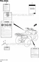 ETIQUETTE pour Suzuki KINGQUAD 400 2015