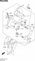 ETRIER DE FREIN AVANT pour Suzuki KINGQUAD 400 2015