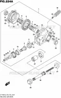CARDAN   COUPLE CONIQUE (ARRIERE) pour Suzuki KINGQUAD 400 2015