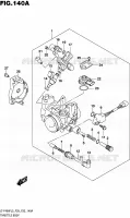 CORPS DE PAPILLON pour Suzuki KINGQUAD 400 2015