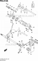 ENSEMBLE SELECTEUR DE VITESSES (1) (LT F400FL5 P28) pour Suzuki KINGQUAD 400 2015