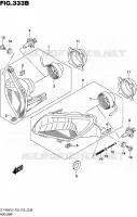 PHARE (LT F400FL5 P33) pour Suzuki KINGQUAD 400 2015