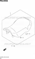 SELLE (LT F400FL5 P28) pour Suzuki KINGQUAD 400 2015