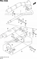 SILENCIEUX (LT F400FL5 P28) pour Suzuki KINGQUAD 400 2015