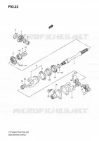COUPLE CONIQUE pour Suzuki EIGER 400 2007