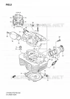 CULASSE pour Suzuki EIGER 400 2007