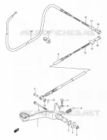 FREIN ARRIERE pour Suzuki EIGER 400 2007