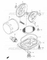 POMPE A HUILE pour Suzuki EIGER 400 2007
