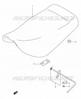 SELLE pour Suzuki EIGER 400 2007