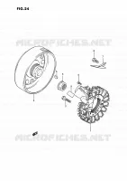 ALLUMAGE ROTOR   STATOR pour Suzuki KINGQUAD 300 1995