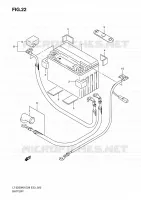 BATTERIE pour Suzuki QUADSPORT 250 2010
