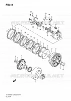 EMBRAYAGE pour Suzuki QUADSPORT 250 2010