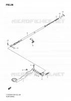 FREIN ARRIERE pour Suzuki QUADSPORT 250 2010