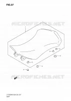 SELLE pour Suzuki QUADSPORT 250 2010