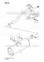 SILENCIEUX pour Suzuki QUADSPORT 250 2010