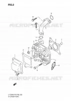CYLINDRE pour Suzuki QUADSPORT 50 2010