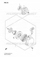 LANCEUR pour Suzuki QUADSPORT 50 2010