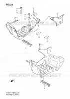 PROTEGE JAMBES pour Suzuki QUADSPORT 90 2010