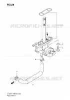 ROBINET D'ESSENCE pour Suzuki QUADSPORT 90 2010