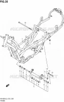CADRE pour Suzuki BURGMAN 400 2013