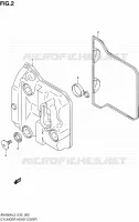 COUVRE CULASSE pour Suzuki BURGMAN 400 2013