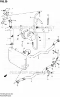 DURITE DE RADIATEUR pour Suzuki BURGMAN 400 2013