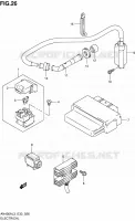 PARTIE ELECTRIQUE pour Suzuki BURGMAN 400 2013