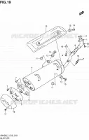 SILENCIEUX pour Suzuki BURGMAN 400 2013