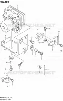 SYSTÈME ABS (AN400AL3 E24) pour Suzuki BURGMAN 400 2013