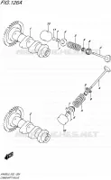 ARBRE A CAMES   VALVE pour Suzuki BURGMAN 400 2015