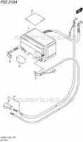 BATTERIE (AN400L5 E19) pour Suzuki BURGMAN 400 2015