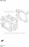 CYLINDRE pour Suzuki BURGMAN 400 2015