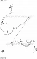 DURITE DE FREIN ARRIERE (AN400L5 E19) pour Suzuki BURGMAN 400 2015