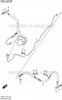 DURITE DE FREIN ARRIERE (AN400ZAL5 E19) pour Suzuki BURGMAN 400 2015