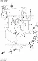 DURITE DE RADIATEUR (AN400ZAL5 E19) pour Suzuki BURGMAN 400 2015