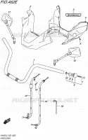 GUIDON (AN400ZAL5 E19) pour Suzuki BURGMAN 400 2015