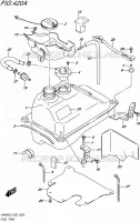 RESERVOIR D'ESSENCE pour Suzuki BURGMAN 400 2015