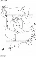 DURITE DE RADIATEUR (AN400AL6 E02) pour Suzuki BURGMAN 400 2016